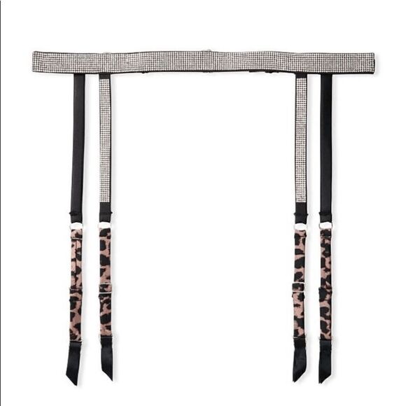 Victoria’s Secret VERY SEXY Shine Strap Garter Belt size M/L - Picture 2 of 4